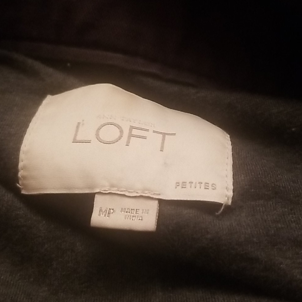 LOFT charcoal utility coat MP - Picture 4 of 4